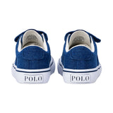 Polo Ralph Lauren Kids Boy's Navy Blue Sneaker