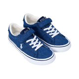 Polo Ralph Lauren Kids Boy's Navy Blue Sneaker