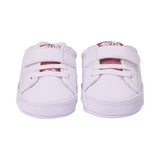 Polo Ralph Lauren Kids Baby Girl's White Logo Pre Walker Sneaker