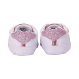Polo Ralph Lauren Kids Baby Girl's White Logo Pre Walker Sneaker