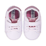 Polo Ralph Lauren Kids Baby Girl's White Logo Pre Walker Sneaker