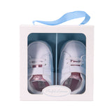 Polo Ralph Lauren Kids Baby Girl's White Logo Pre Walker Sneaker