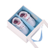 Polo Ralph Lauren Kids Baby Girl's White Logo Pre Walker Sneaker