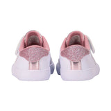 Polo Ralph Lauren Kids Girl's White & Pink Logo Trainers