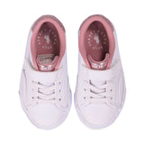 Polo Ralph Lauren Kids Girl's White & Pink Logo Trainers