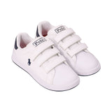 Polo Ralph Lauren Kids Boy's White Sneakers