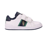 Polo Ralph Lauren Kids Boy's White Bear Trainers