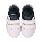 Polo Ralph Lauren Kids Boy's White Bear Trainers
