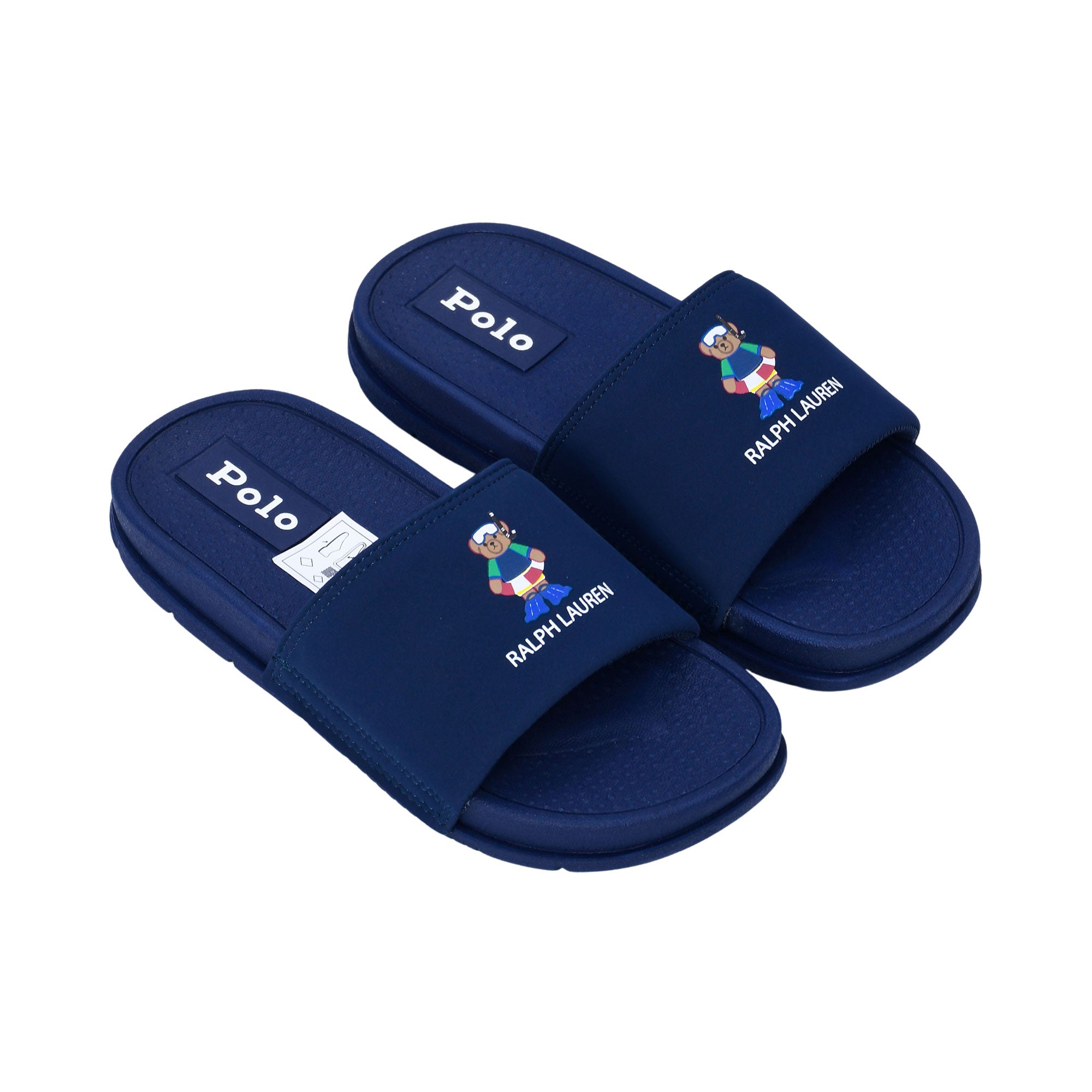 Polo Ralph Lauren Kids Boy's Navy Blue Slippers | Boy | Boys | GCC | Kids and Teens Boy Slippers | Kids and Teens Slippers | Kids Boys (3 YRS -16 YRS) Polo Ralph Lauren Kids Boy's Navy Blue Slippers | Boy | Boys | GCC | Kids and Teens Boy Slippers | Kids and Teens Slippers | Kids Boys (3 YRS -16 YRS)