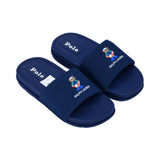 Polo Ralph Lauren Kids Boy's  Navy Blue Slippers