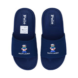 Polo Ralph Lauren Kids Boy's  Navy Blue Slippers