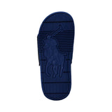 Polo Ralph Lauren Kids Boy's  Navy Blue Slippers
