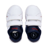 Polo Ralph Lauren Kids Boy's White  Sneakers