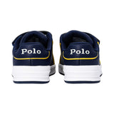 Polo Ralph Lauren Kids Boy's Navy Blue Sneakers