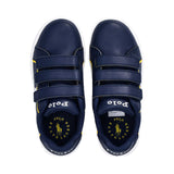 Polo Ralph Lauren Kids Boy's Navy Blue Sneakers