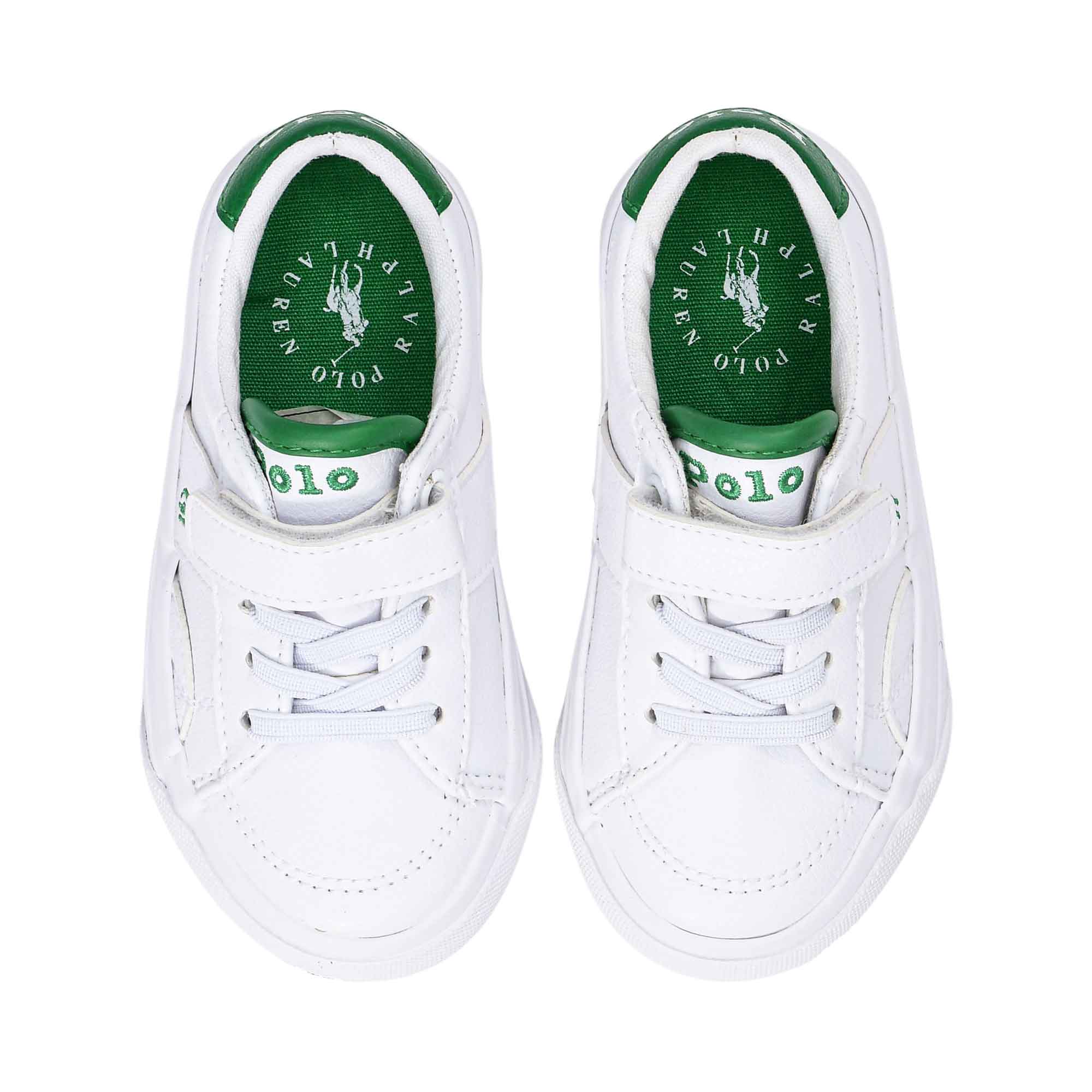 Polo Ralph Lauren Kids Boy's White Sneaker | Footwear | GCC | Kids and Teens | Kids Boys (3 YRS -16 YRS) | Kids Teen Collection | Trainers Polo Ralph Lauren Kids Boy's White Sneaker | Footwear | GCC | Kids and Teens | Kids Boys (3 YRS -16 YRS) | Kids Teen Collection | Trainers