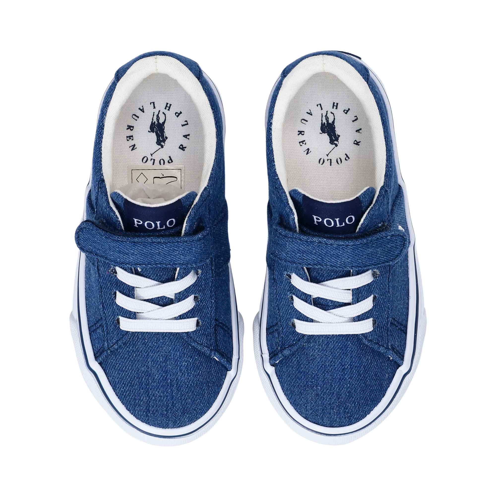 Polo Ralph Lauren Kids Baby Boy's Blue Sneaker | Baby | Baby Boy (9M - 36M) | Baby Boy Sneakers | Baby Collection | Boy | Boys | Footwear | GCC | Sneakers | Trainers Polo Ralph Lauren Kids Baby Boy's Blue Sneaker | Baby | Baby Boy (9M - 36M) | Baby Boy Sneakers | Baby Collection | Boy | Boys | Footwear | GCC | Sneakers | Trainers