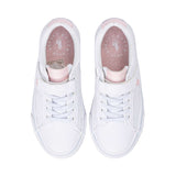 Polo Ralph Lauren Kids Girl's White & Pink Sneaker