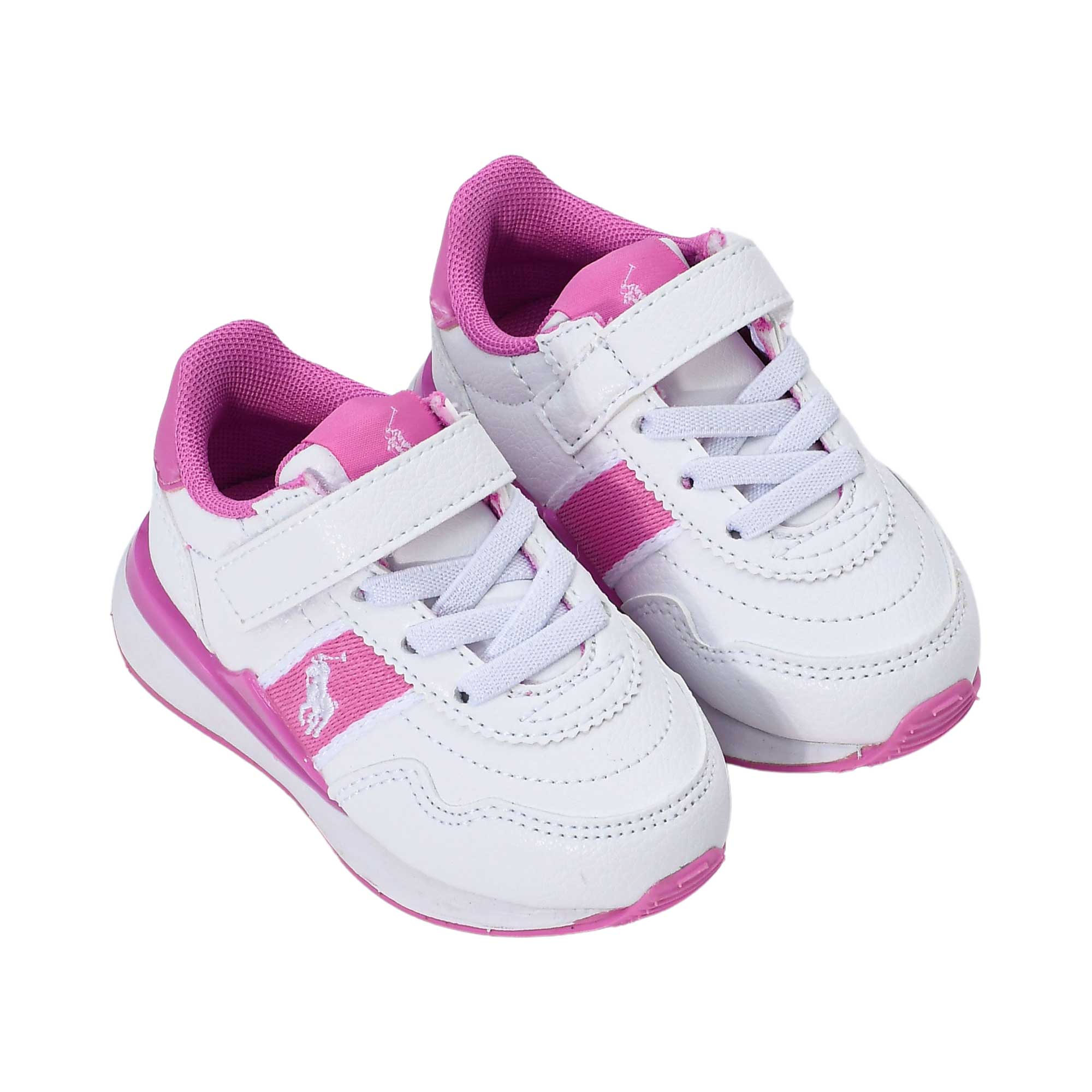 Polo Ralph Lauren Kids Baby Girl's Pink Sneaker | Baby | Baby Collection | Baby Girl | Baby Girl (9M - 36M) | Baby Shoes | Baby Sneakers | GCC Polo Ralph Lauren Kids Baby Girl's Pink Sneaker | Baby | Baby Collection | Baby Girl | Baby Girl (9M - 36M) | Baby Shoes | Baby Sneakers | GCC