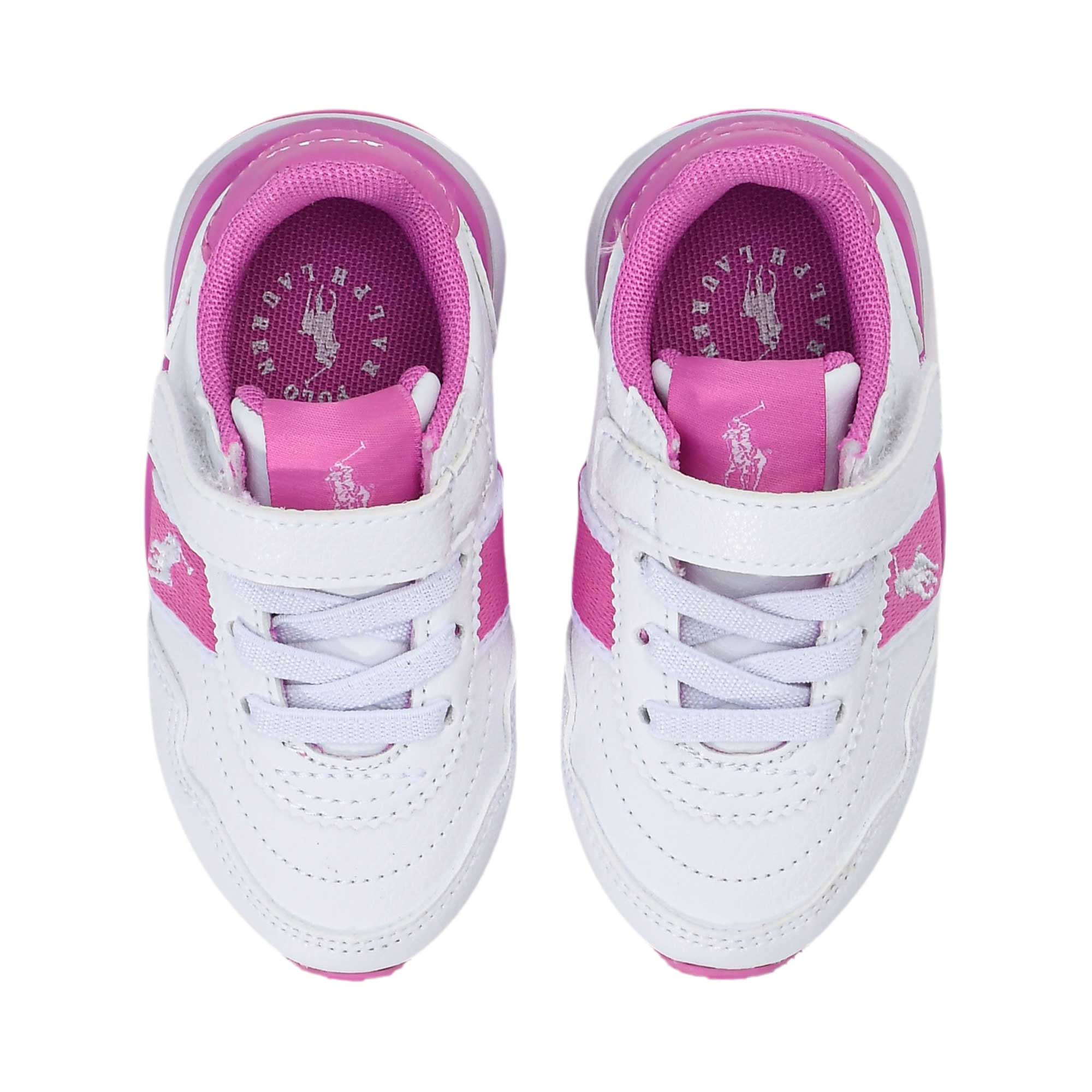 Polo Ralph Lauren Kids Baby Girl's Pink Sneaker | Baby | Baby Collection | Baby Girl | Baby Girl (9M - 36M) | Baby Shoes | Baby Sneakers | GCC Polo Ralph Lauren Kids Baby Girl's Pink Sneaker | Baby | Baby Collection | Baby Girl | Baby Girl (9M - 36M) | Baby Shoes | Baby Sneakers | GCC