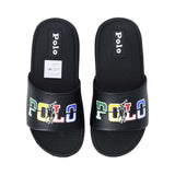 Polo Ralph Lauren Kids Boy's Black Slipper