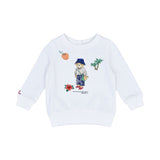 Polo Ralph Lauren Kids Girl's White Sweatshirt