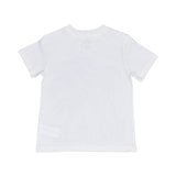Polo Ralph Lauren Kids Boy's White Graphic T-Shirt with Coastal Scene
