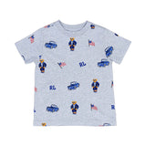 Polo Ralph Lauren Kids Boys' Graphic T-Shirt with All-Over Print