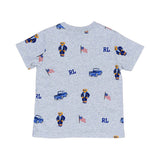 Polo Ralph Lauren Kids Boys' Graphic T-Shirt with All-Over Print