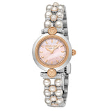 Roberto Cavalli by Franck Muller Ladies Mother-of-Pearl Dial and Pearl Bracelet Watch