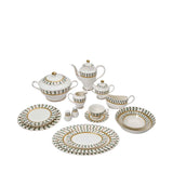 Richfine 98-Piece Round New Bone China Dinner Set