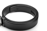 Samsonite AAMIR II Biz Plate AL Auto 04 Black Leather Belt