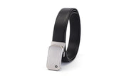 Samsonite Men's AAMIR Basic Auto Black Leather Belt