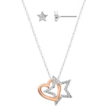 Buckley London Wish Upon A Star Earring And Pendant Set Imitation Mixed