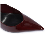 Schutz Women's Burgundy Patent Sling Back Pump