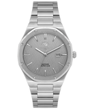 Santa Barbara Polo & Racquet Club Noble Men Silver Dial Silver Watch