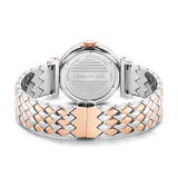 Cerruti Sesia Ladies Pale Dial Two Tone Rose Gold Stainless Steel Watch