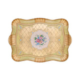 Sezzatini Large Carved Rectangular Tray, Size: 38x55 Cm