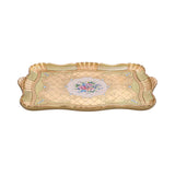 Sezzatini Large Carved Rectangular Tray, Size: 38x55 Cm