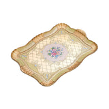 Sezzatini Large Carved Rectangular Tray, Size: 38x55 Cm