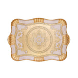 Sezzatini Large Carved Rectangular Tray, Size: 38x55 Cm