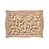 Sezzatini  Medium Rectangular Tray Akragas Oro, Size 32x45 Cm