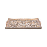 Sezzatini  Medium Rectangular Tray Akragas Oro, Size 32x45 Cm