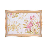 Sezzatini Large Rectangular Tray Isotta Oro, Size 37x53 Cm