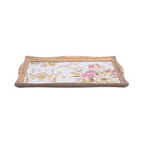 Sezzatini Large Rectangular Tray Isotta Oro, Size 37x53 Cm
