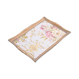 Sezzatini Large Rectangular Tray Isotta Oro, Size 37x53 Cm