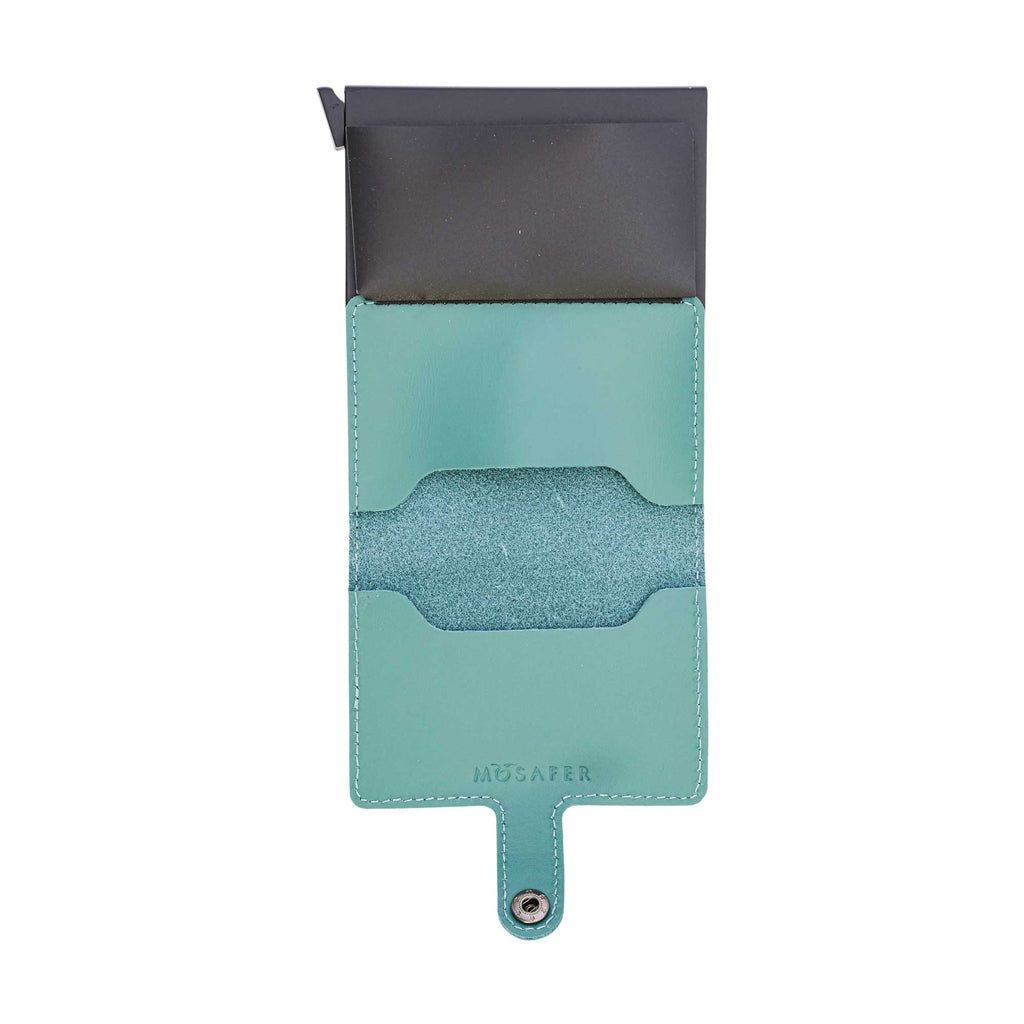 Mosafer Smart Wallets One Size Green – Blue Salon