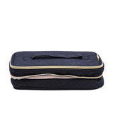 Mosafer Women's Polyester Black Cosmetic Bag, Size: 27X16X20cm