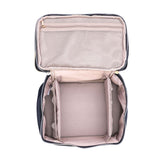 Mosafer Women's Polyester Black Cosmetic Bag, Size: 27X16X20cm