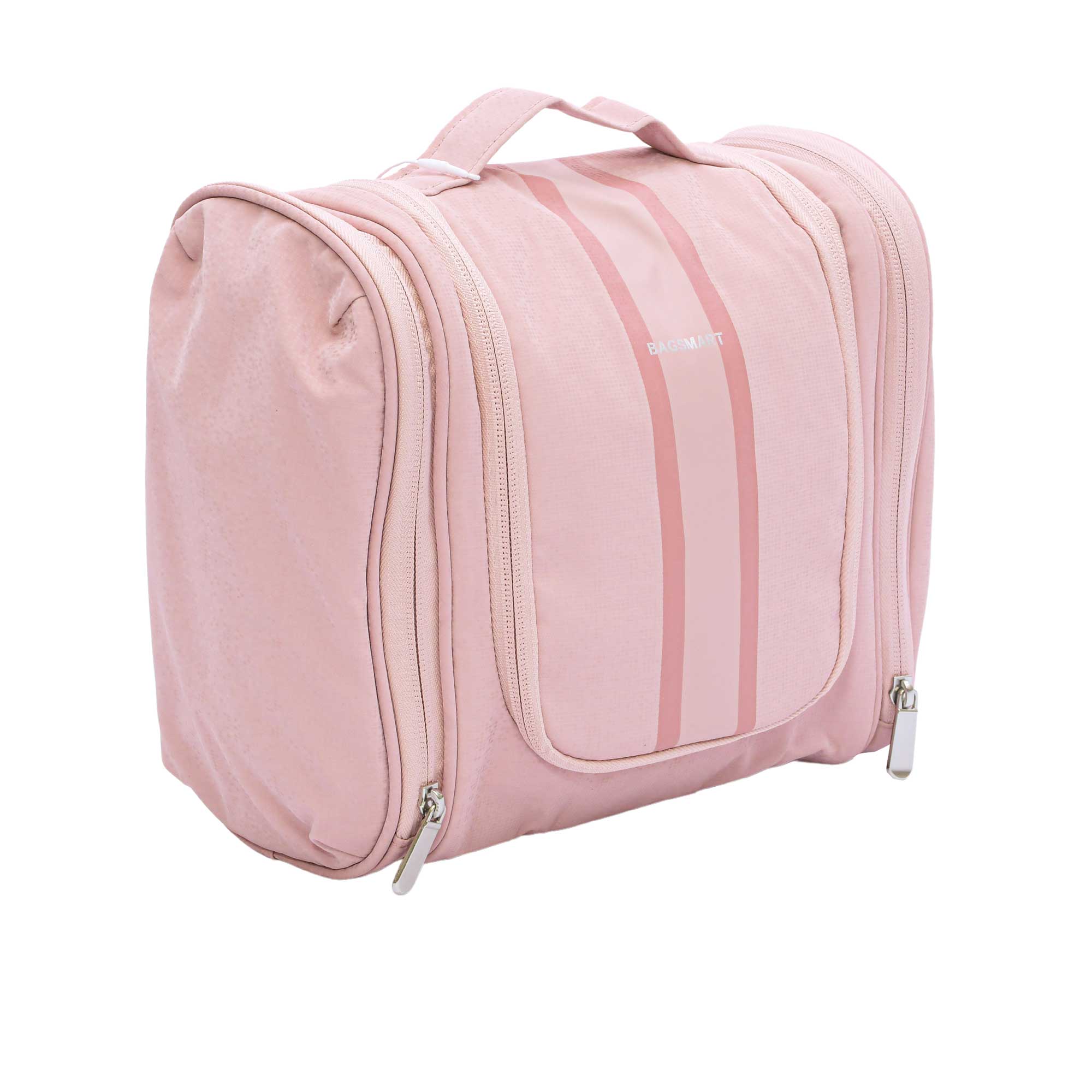 Mosafer Women's Pink Polyester Travel Toiletry Bag, Size 29X11